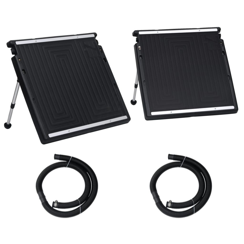 Doppio pannello solare termico per piscina 150x75 cm cod mxl 66882