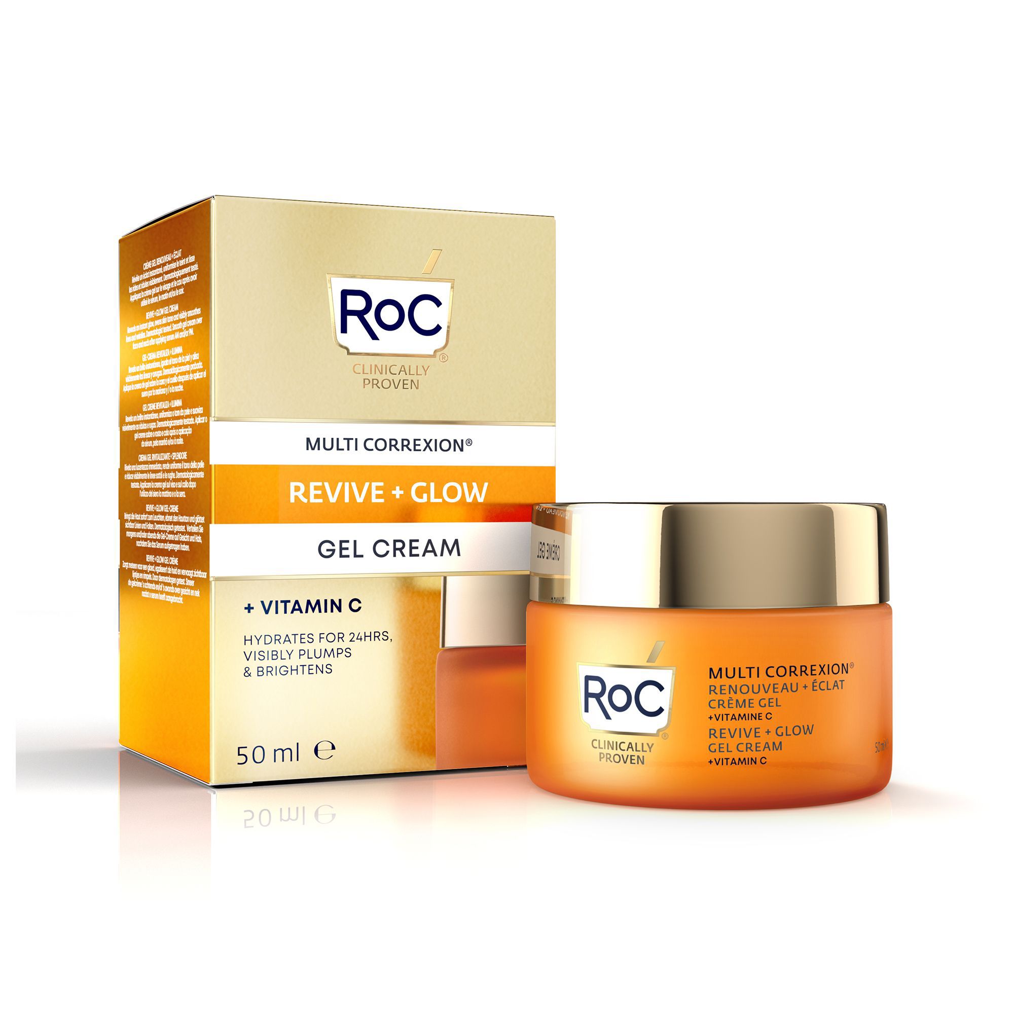 RoC Crema viso leggera con vitamina C