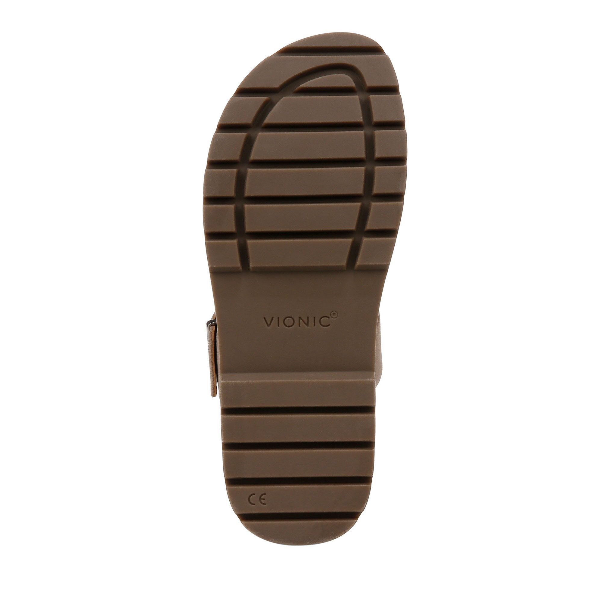 Vionic Sandali in pelle con doppia fascia