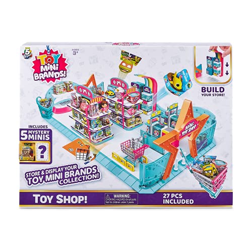 Zuru- 5 Sorpresa Brands, Mini Toy Store, Multicolor (77152)
