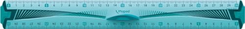 Maped Flachlineal Flex, 300 Mm, Aus Kunststoff, Mit Griff