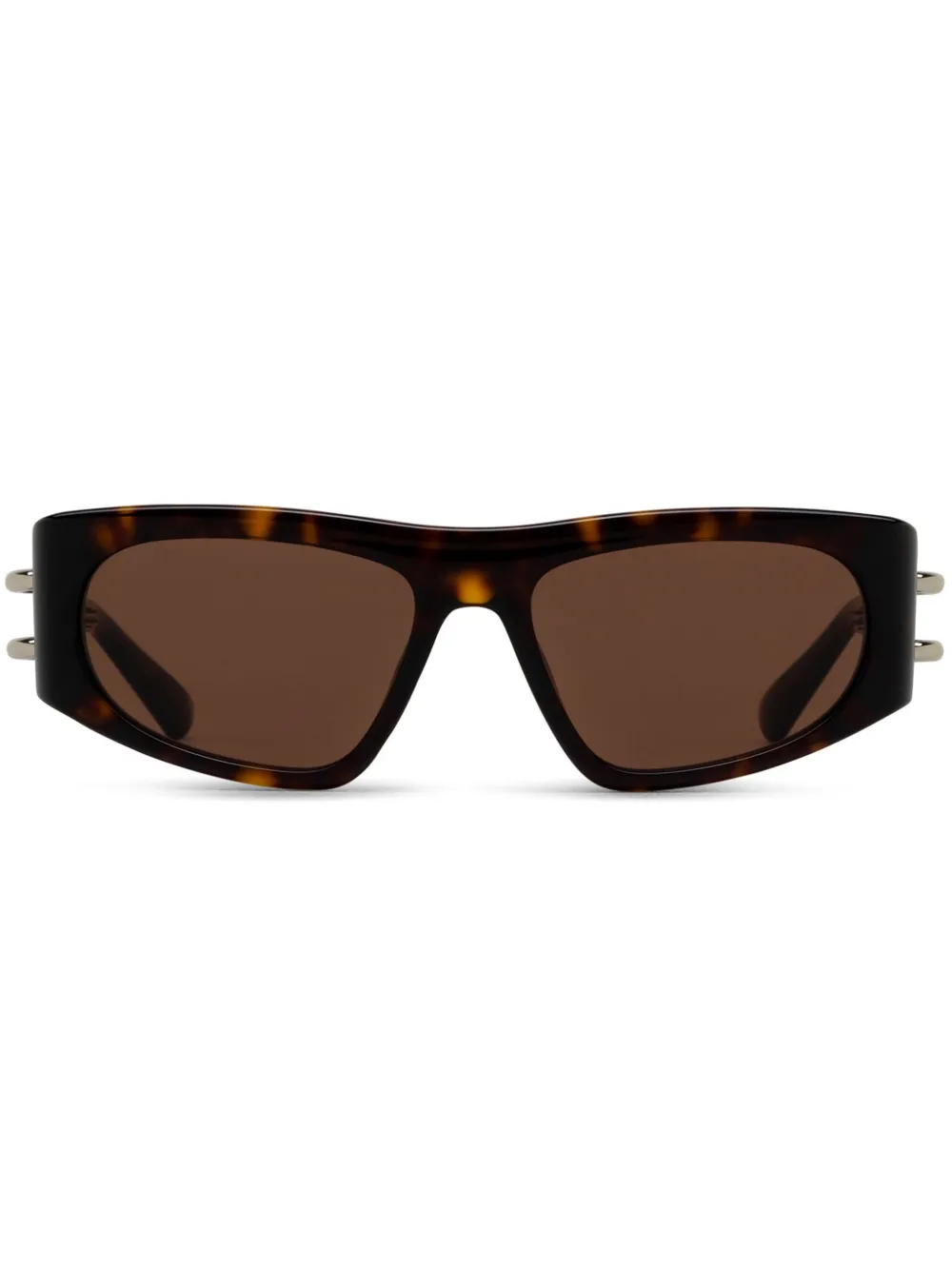 Alexander McQueen Eyewear AM0471S Havana - Marrone