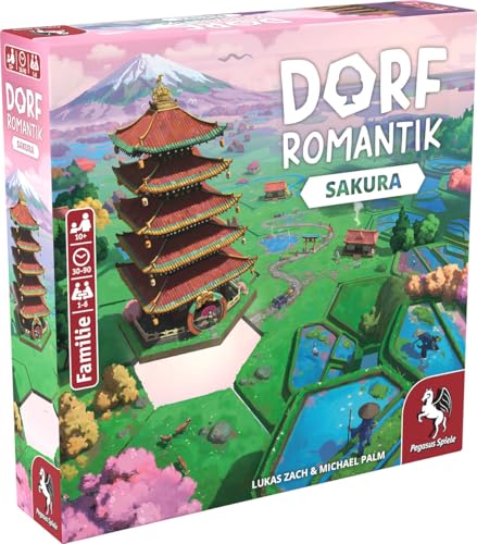 Pegasus Spiele- Romanticismo Del Villaggio – Sakura, 51243G