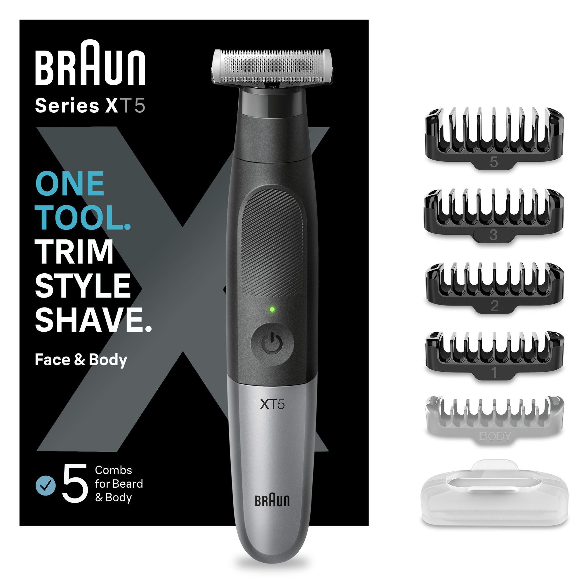 Braun series x xt5100 regolabarba - xt5100new