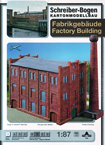 Aue Verlag Schreiber-Bogen Modelli Con Cartone, Costruzione Della Fabbrica