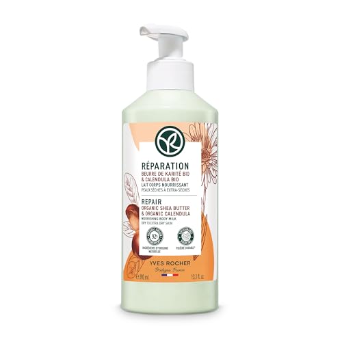 Yves Rocher Cura Delle Piante Per Il Corpo Latte Riparatore 390 Ml | Latte Corpo Ricco | Ripara La Pelle Molto Secca E La Rivitalizza.