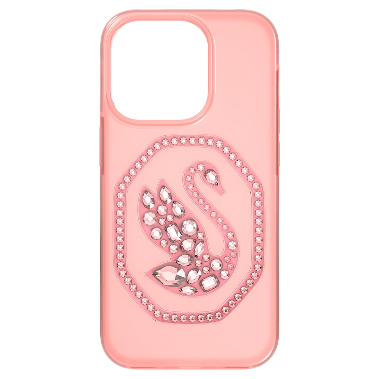 Custodia per smartphone, Cigno, iPhone® 14 Pro, Rosa pallido