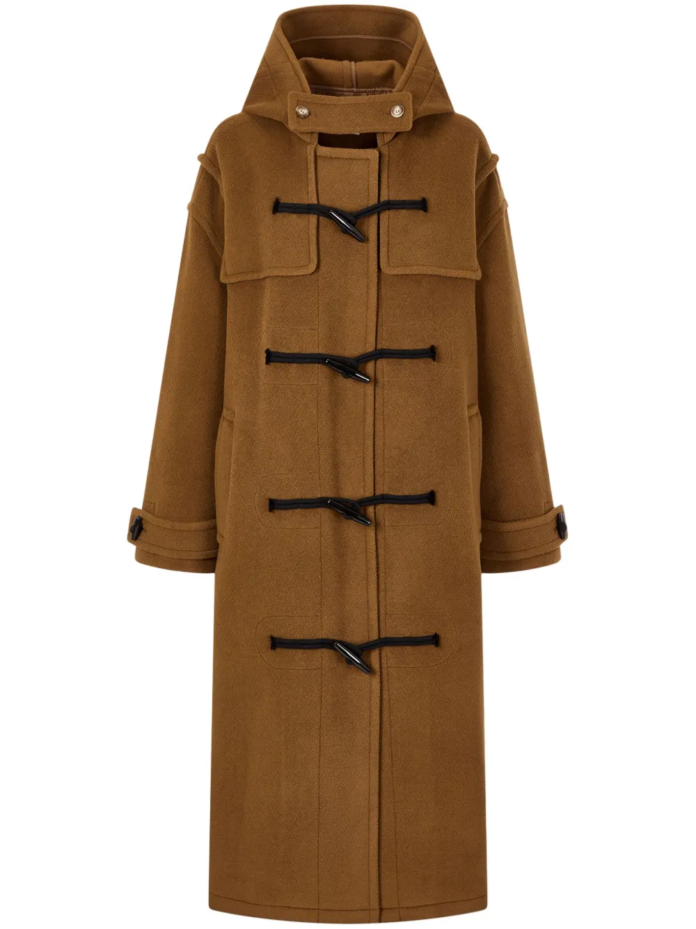 STUDIO TOMBOY toggle-fastening duffle coat - Marrone
