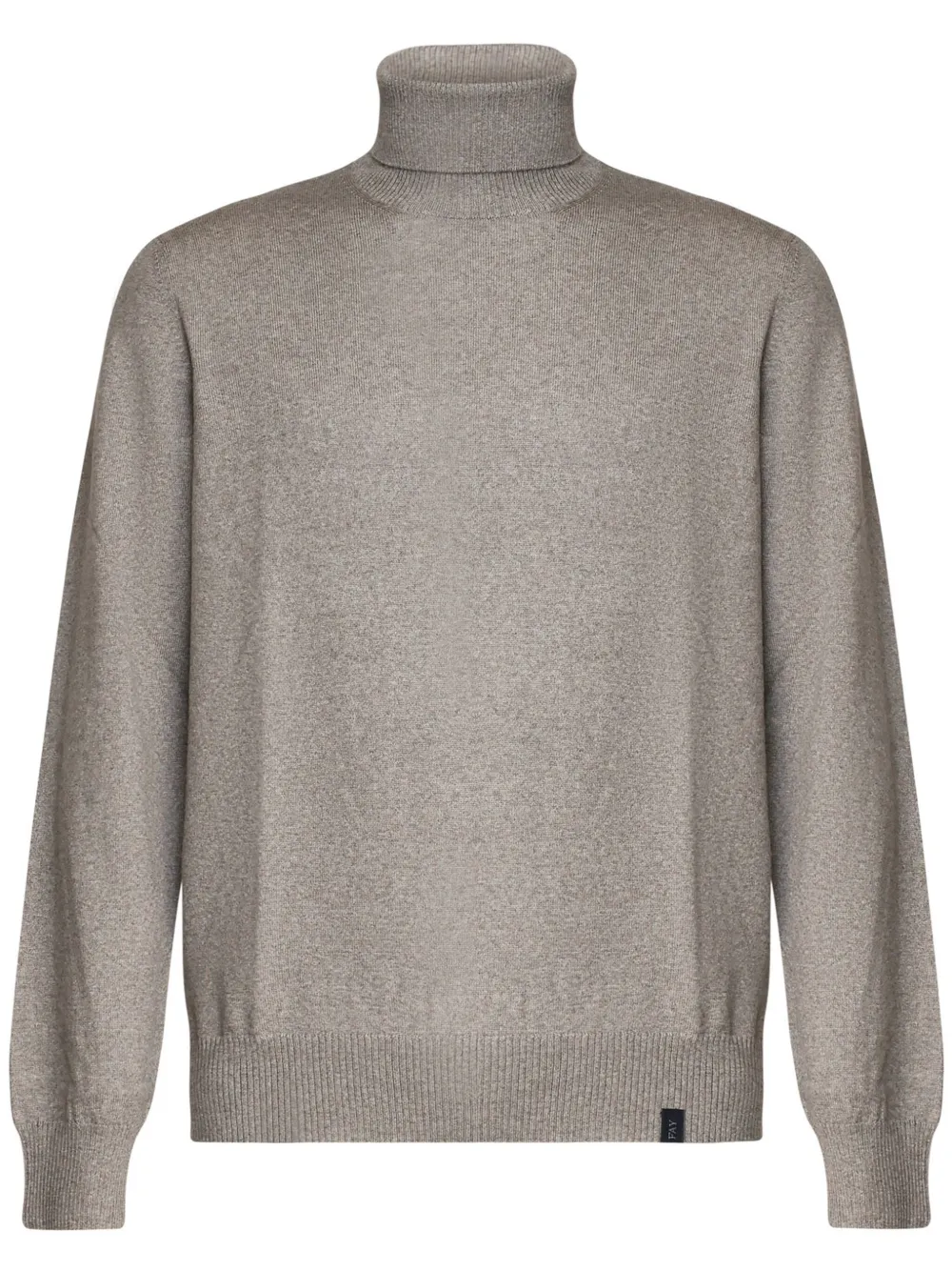 Fay turtleneck wool jumper - Grigio
