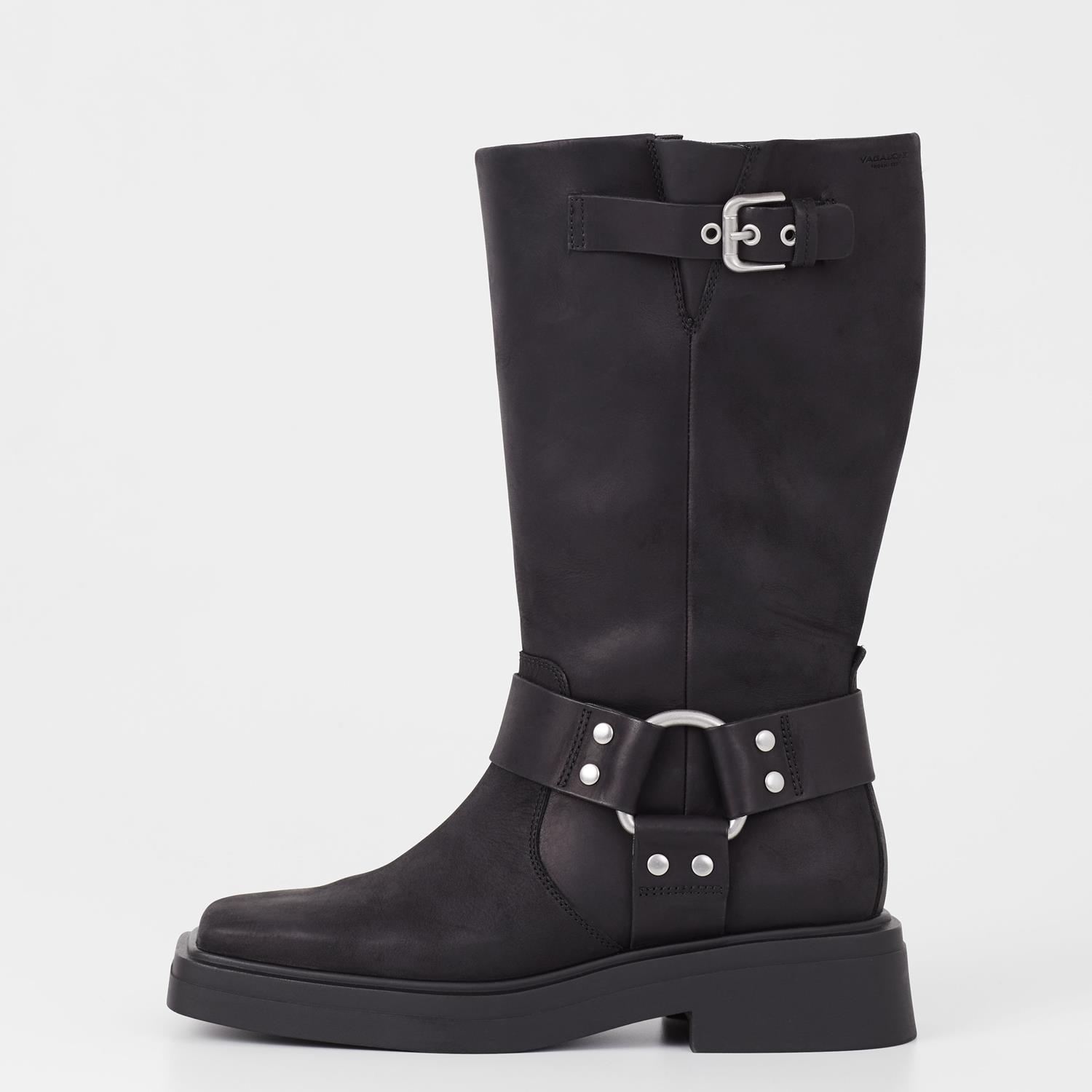 Vagabond Eyra - Donna Nero Nubuck Olioso