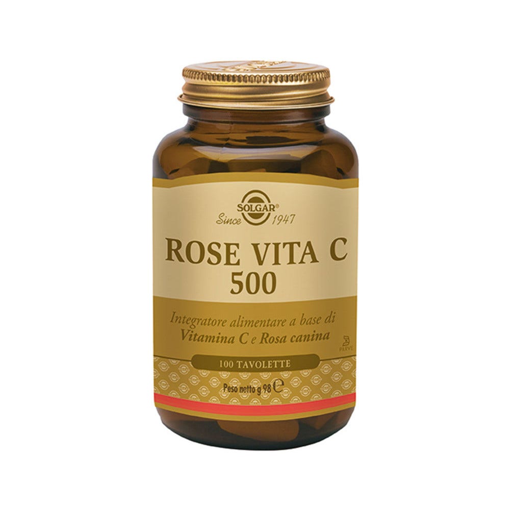 Rose Vita C 500 Solgar 100 Tavolette