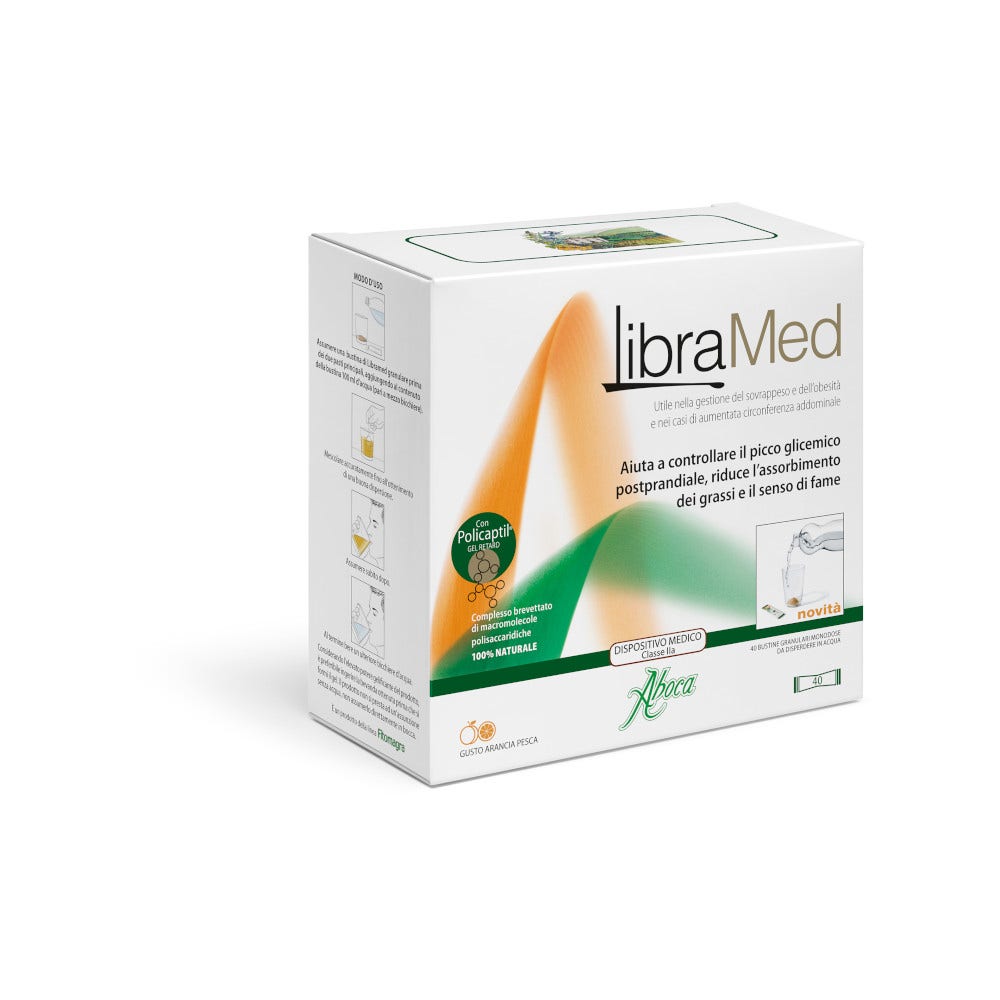 Aboca Libramed Fitomagra 40 Bustine Granulari