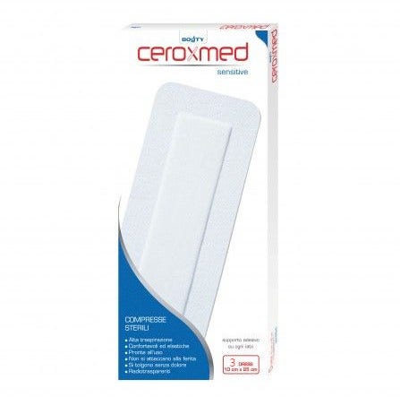 Ceroxmed Dress Sensitive Misura 10x25cm 3 Pezzi