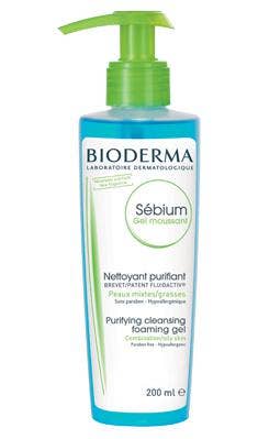 Bioderma Sebium Moussant Gel Detergente 200ml