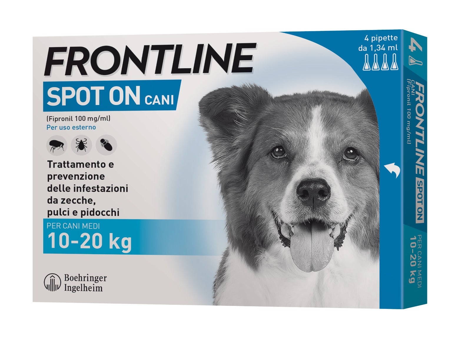 Frontline Spot On Cani 10-20kg 4x1,34ml