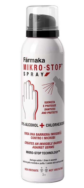 Mikro-Stop Spray Igienizzante Mani 100 ml
