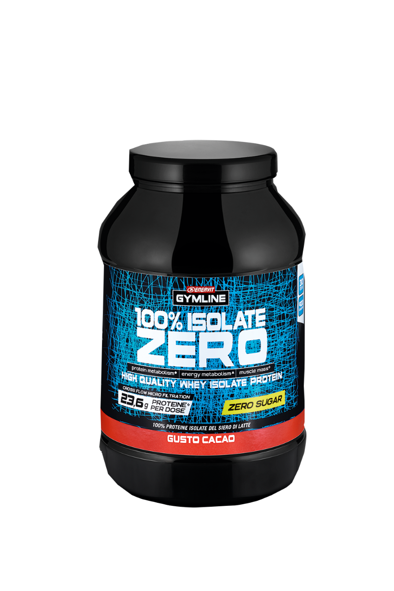 Enervit Gymline 100% Whey Protein Isolate Zero Cacao 900g
