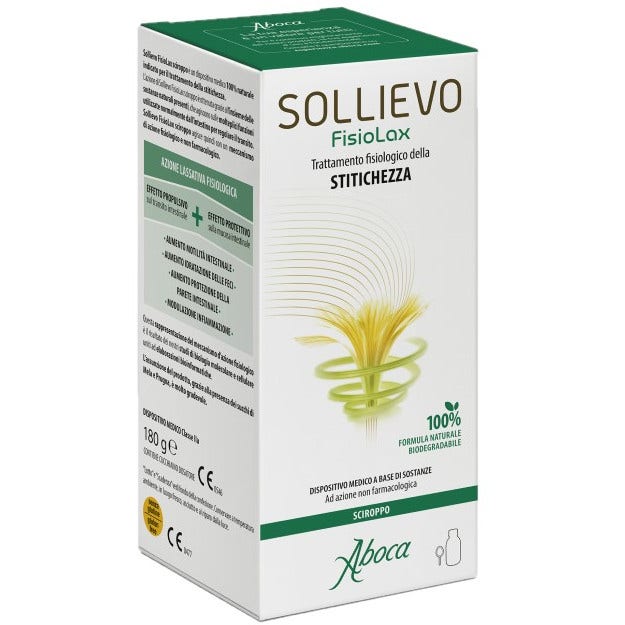 Aboca Sollievo Fisiolax Sciroppo 180g