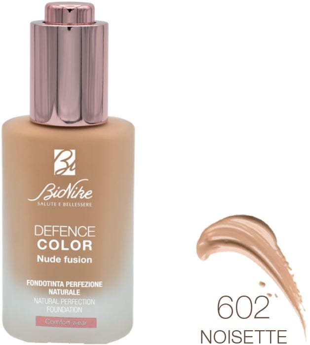 Bionike Defence Color Fondotinta Nude Fusion 602 Noisette 30ml