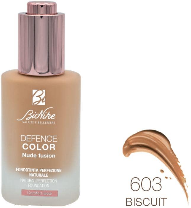 Bionike Defence Color Fondotinta Nude Fusion 603 Biscuit 30ml