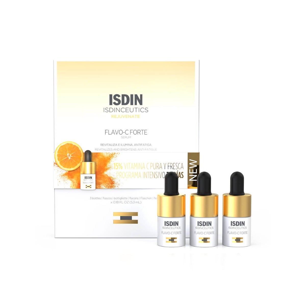 Isdin Isdinceutics Flavo-C Forte Viso 3 Flaconcini
