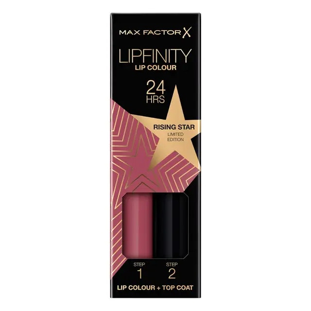 Max Factor Set Labbra Lipfinity Lip Colour Numero 84 Rising Star