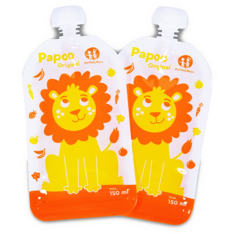 Petite&Mars Papoo Saszetki Na Pokarm Lion 6X150 Ml