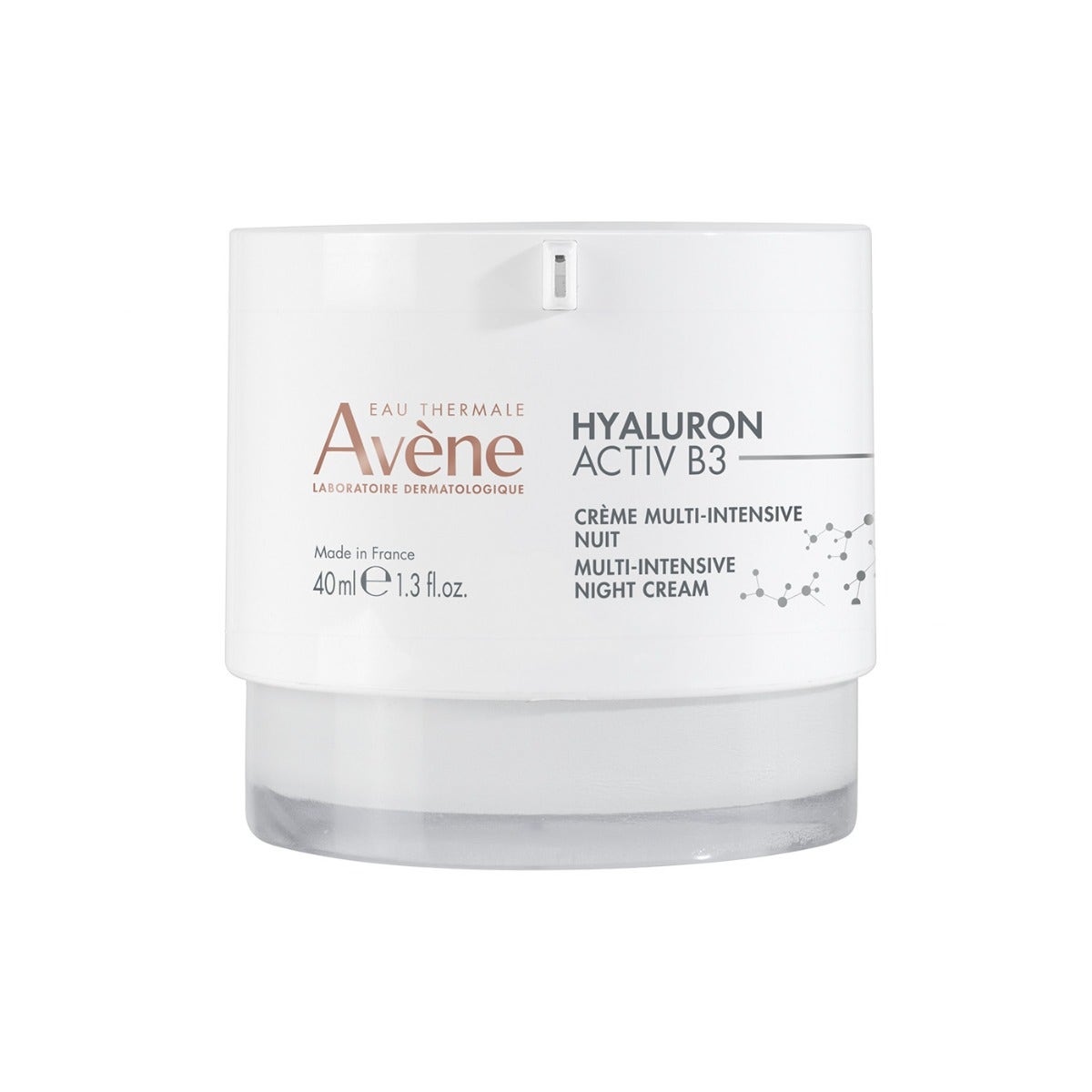 Eau Thermale Avène Hyaluron Activ B3 Crema Notte Multi-Intensiva Antirughe 40ml