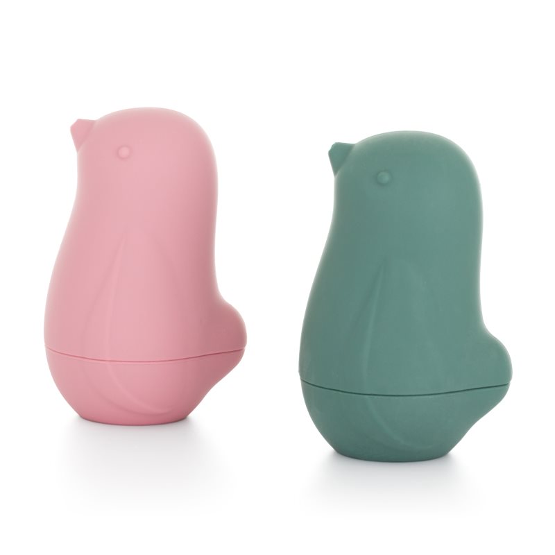 Petite&Mars Love Birds Zabawka Do Wody 6 M+ Rose Green 2 Szt.