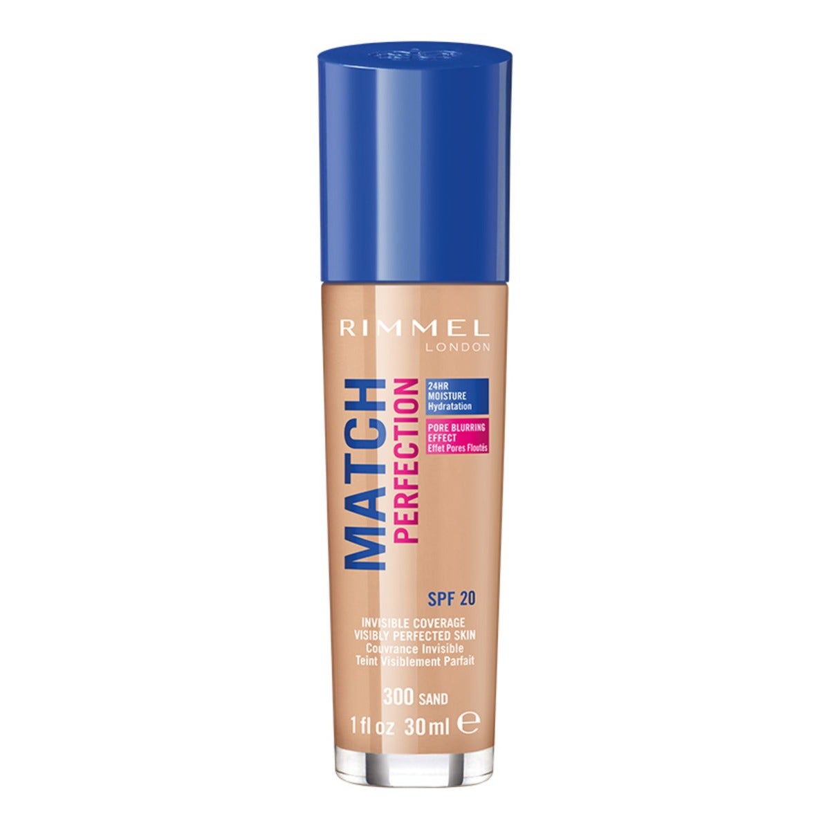Rimmel Fondotinta Match Perfection 300 Sand 30ml