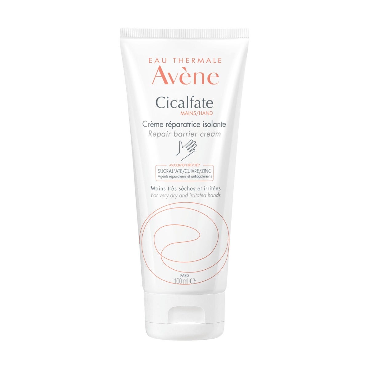 Eau Thermale Avène Cicalfate Crema Mani Ristrutturante Barriera 100ml