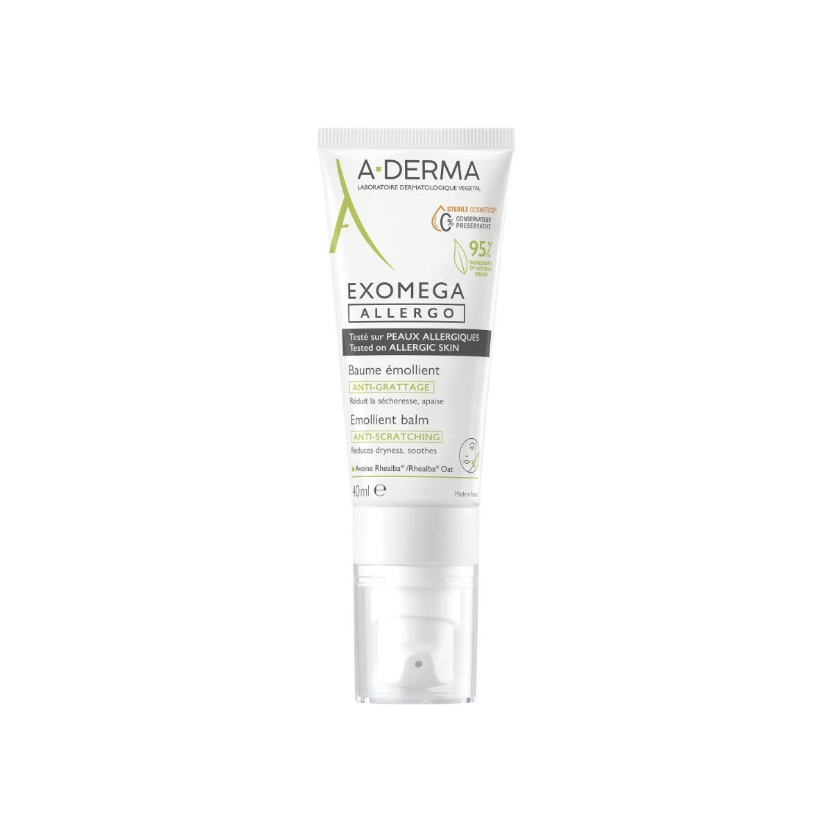 A-Derma Exomega Allergo Balsamo Emolliente 40ml