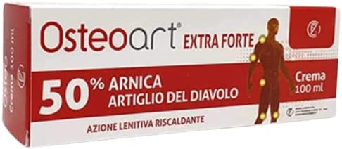 Osteoart Crema Arnica 50% Artiglio Del Diavolo 100ml