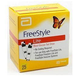 Freestyle Lite 25 Strisce Glicemia
