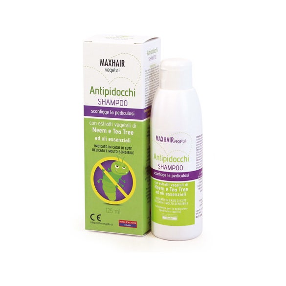 Max Hair Shampoo Vegetale Per Pidocchi 125ml