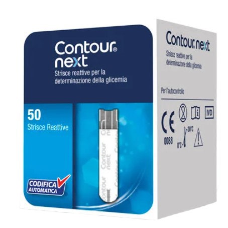 Contour Glicemia Strisce Reattive 50 Pezzi