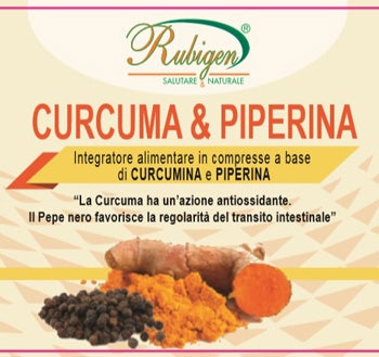 Rubigen Curcuma E Piperina 120 Compresse
