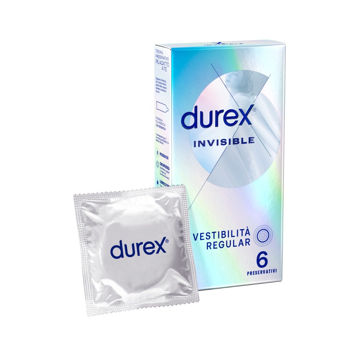 Durex Invisible Profilattico 6 Pezzi