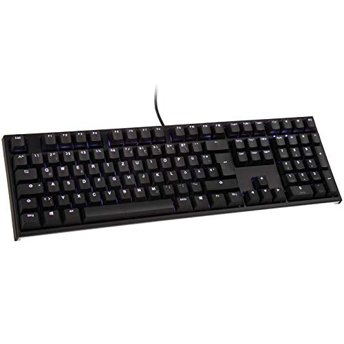 Ducky Tastiera One 2 Backlit Pbt, Mx-Silver, Bianco Led - Nero