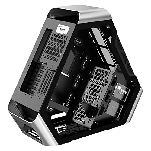 Jonsbo Tr03-G Showcase, Tempered Glass - Silber