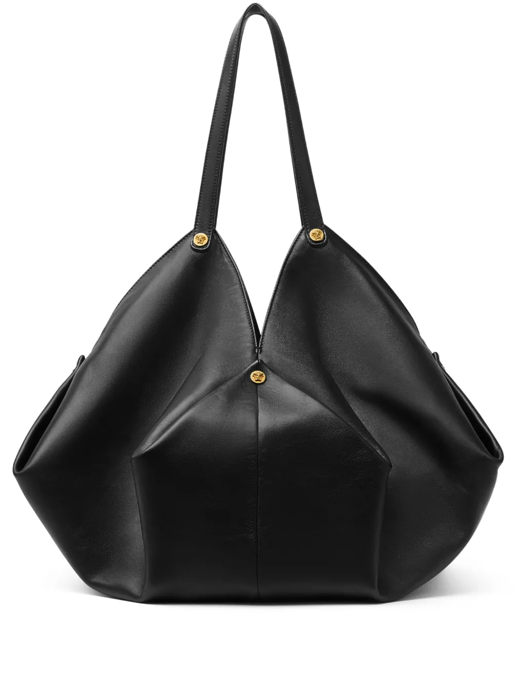 Versace leather shoulder bag - Nero