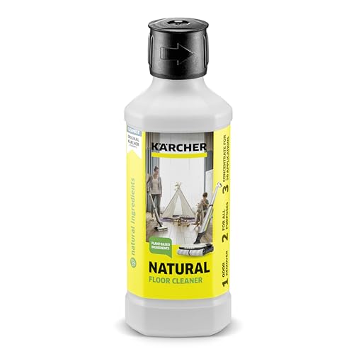 Kärcher Detergente Multisuperficie Natural Floor Cleaner Rm 538, Adatto Alla Pulizia Di Tutti I Tipi Di Pavimento, Parquet, Laminati, Pvc, Piastrellat