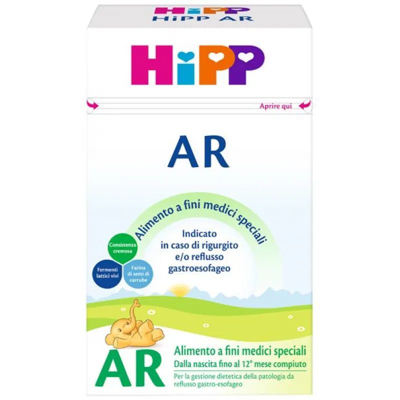 Hipp Latte Antireflusso Con Metafolina 600g