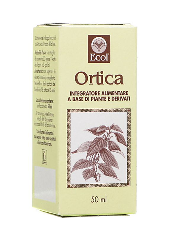 Ecol Ortica fisioligico funzionamento dell'organismo Estratto analcolico 50ml