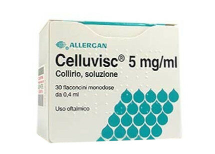Celluvisc umettante lubrificante uso oftalmico 30 fiale da 0,4ml