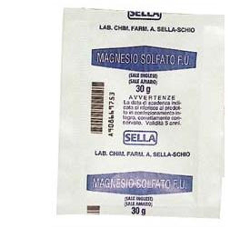 Sella Magnesio Solfato F.U. polvere 30g