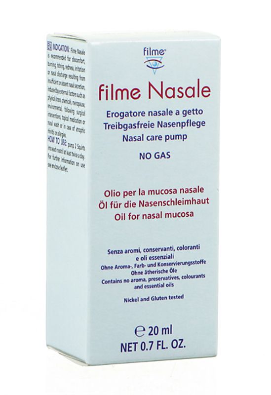 Filme Nasale no gas olio per la mucosa nasale 20 ml