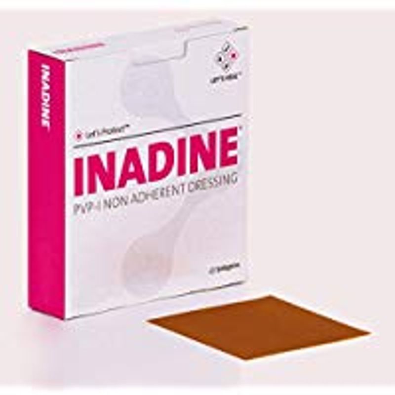 Inadine Medicazione Sterile antisettica 9,5x9,5cm 10 pezzi