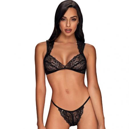 Obsessive Ensemble 2 pièces Elisetta Noir S/M