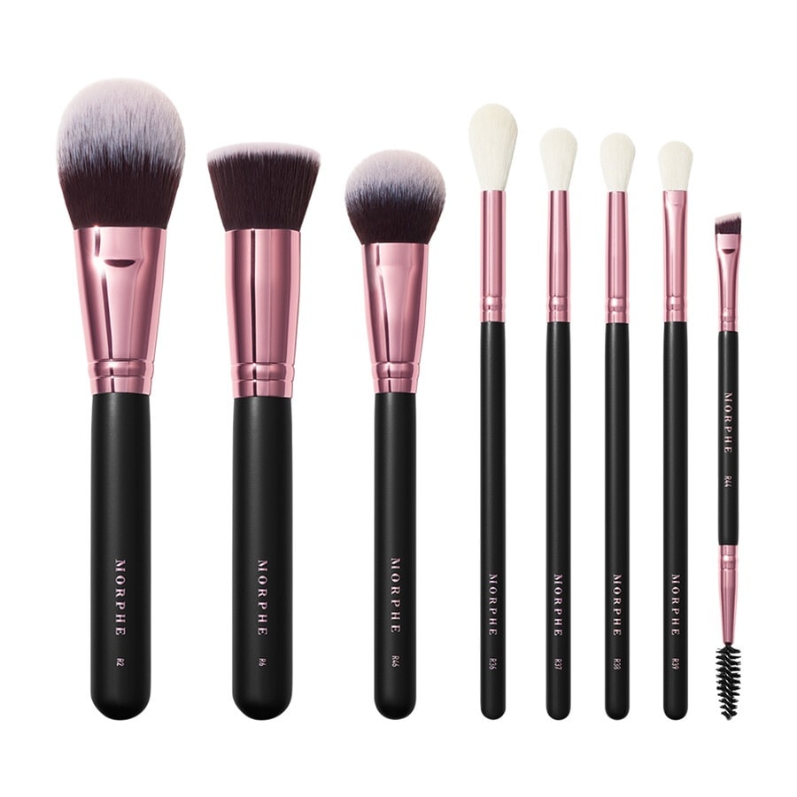 MORPHE Making You Blush Flash Of Rosè 8-Piece Rose Gold Brush Set